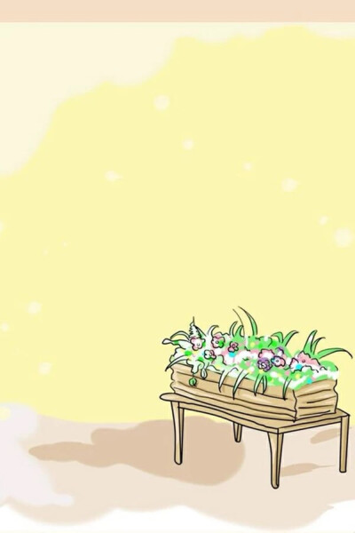 彼岸花。IPhone壁纸，小希，套图，卡通，手绘。