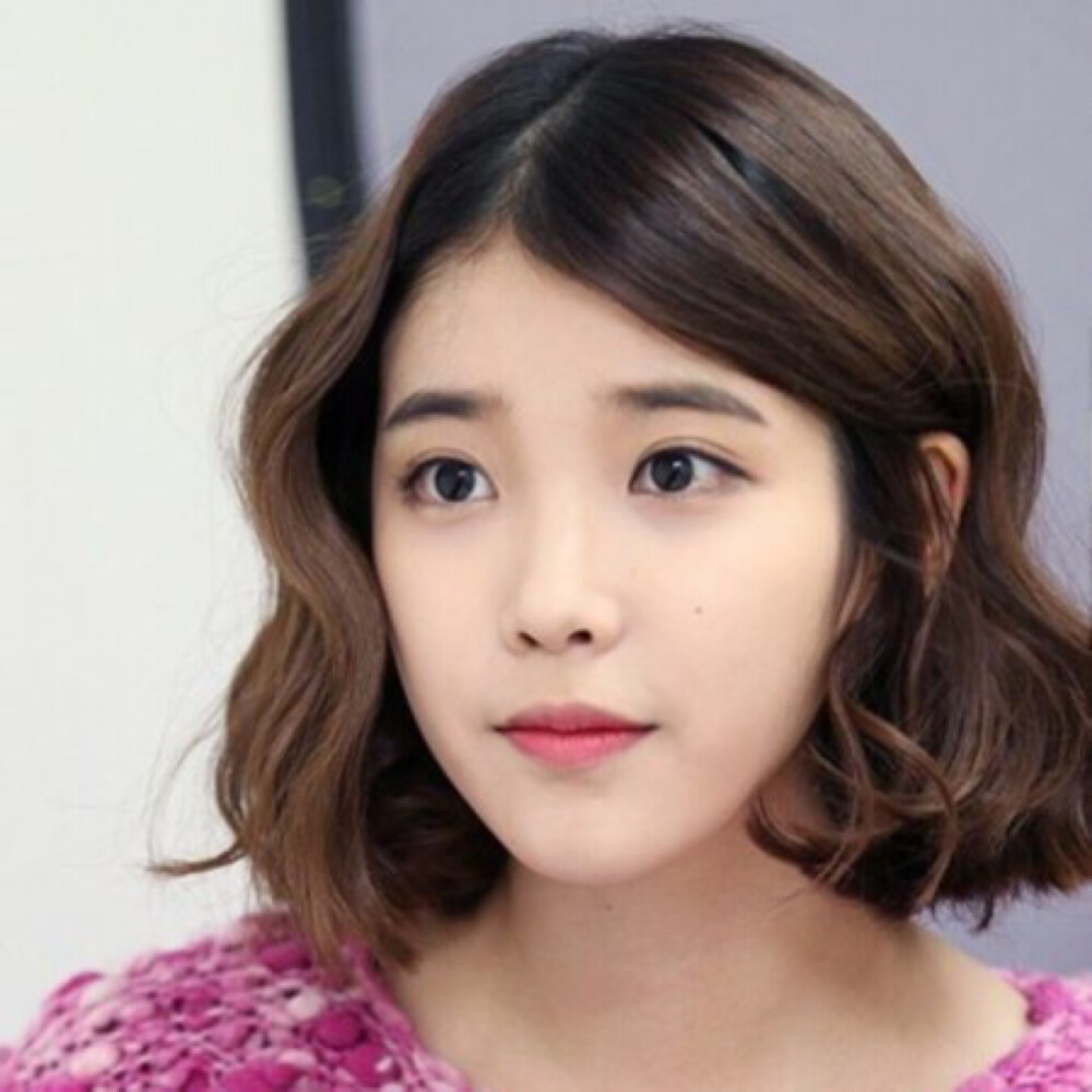 IU 短发