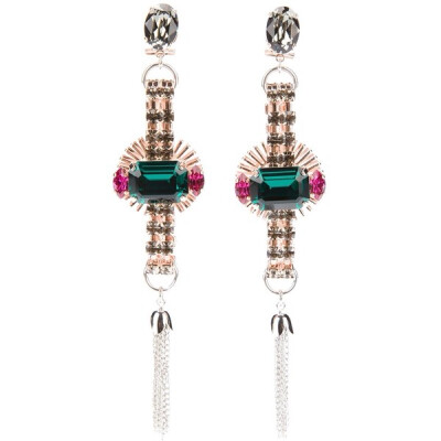 Anton Heunis Swarovski Crystal Drop Earrings