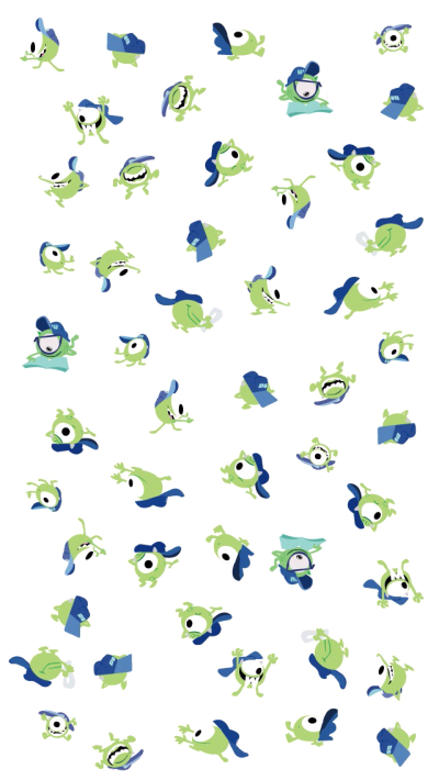 萌物,平铺.大眼仔