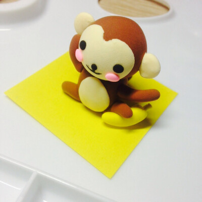 踩香蕉的小猴子