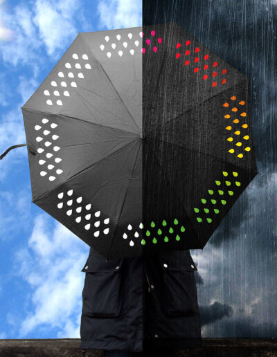 变色雨伞(Colour changing umbrella)