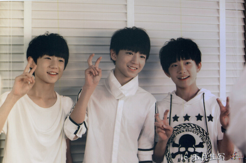 TFBOYS王俊凯。 五月生写。