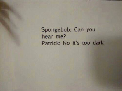 聋子听见哑巴说瞎子看见了爱情。。。