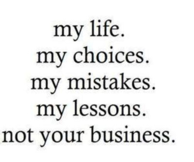 我的悲喜，与你无关