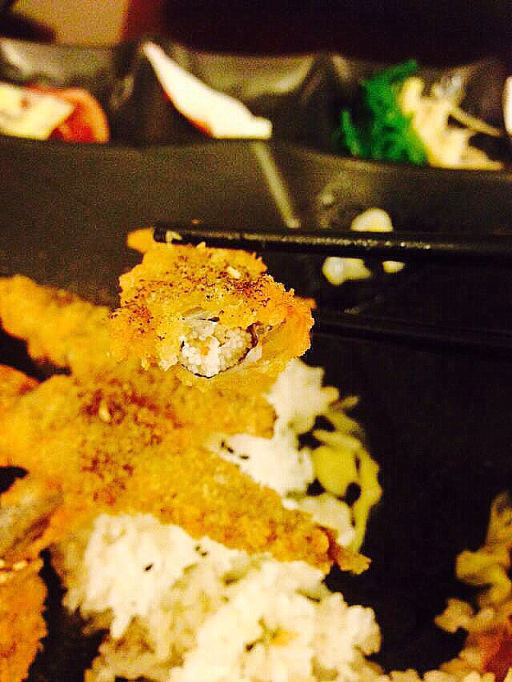 彰化市街邊小店的日式料理。65新臺幣 合人民幣13元。圖片by：寶貝熊