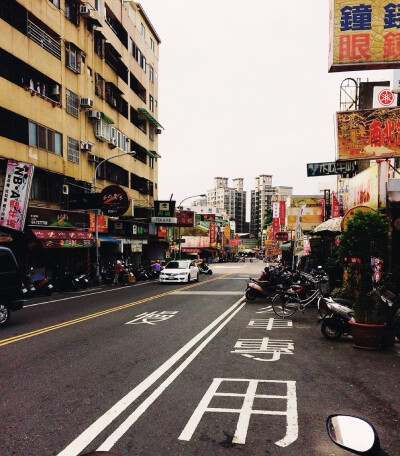 台中的街道。圖片by：寶貝熊