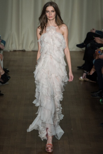 2015伦敦时装周-Marchesa2015春夏