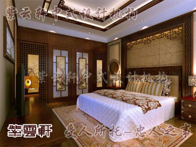 卧室中式装修效果图