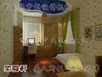 卧室中式装修效果图
