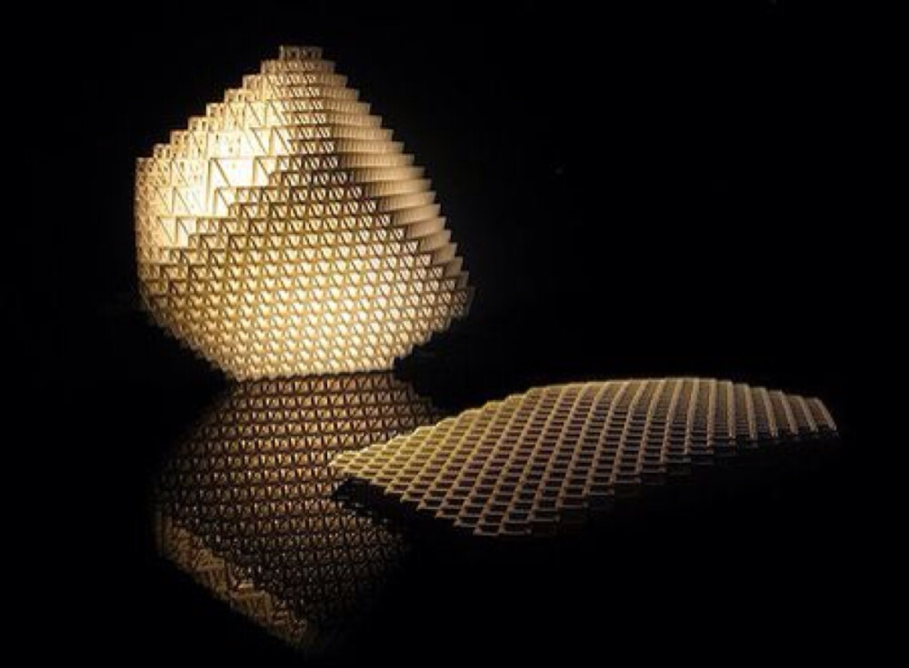 3D打印的灯具