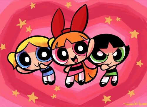 The power puff girls