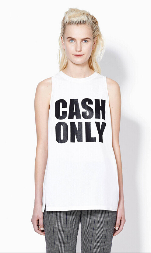 CASH ONLY' CUT-IN TANK