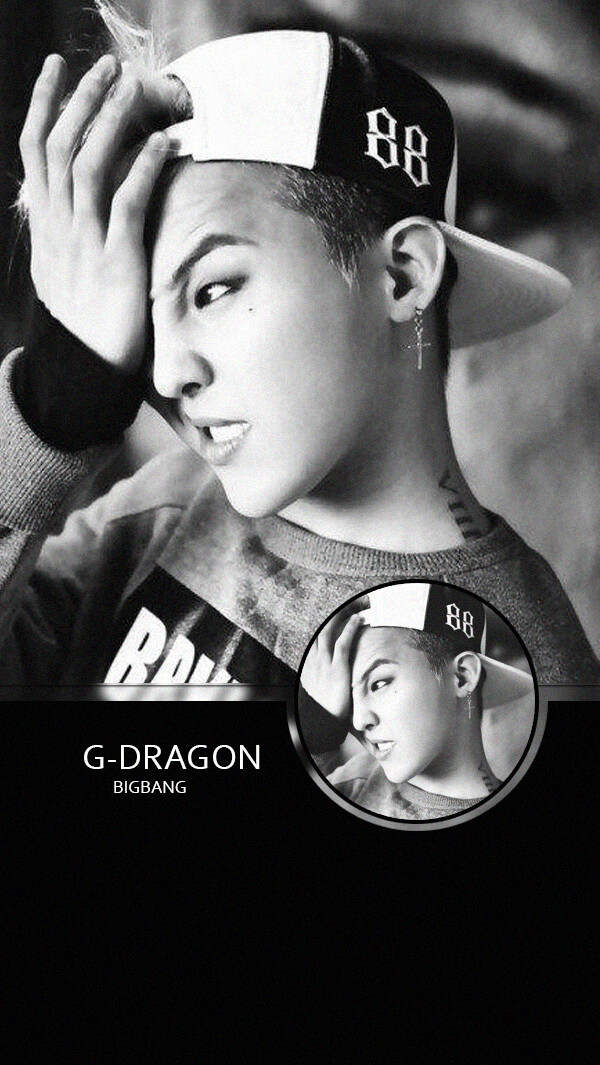 GD-权志龙-BIGBANG#原创高清壁纸#SUMMER# 原创壁纸# 禁止转载 #壁纸 #锁屏 iPhone #欧美 #人物#文字#黑白