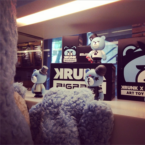 KRUNK art toy GRAND RELEASE! please take care of them.. #krunk #minime #arttoy #figure #bigbang #instatoy