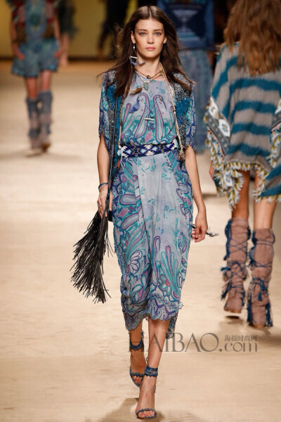 2015春夏米兰时装周女装秀艾绰 Etro