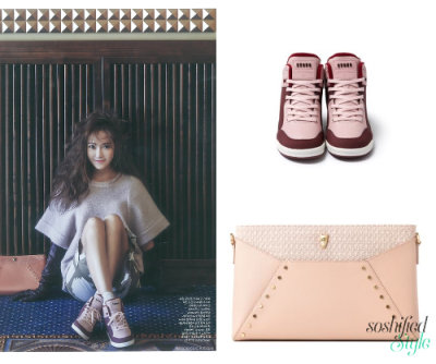 SKONO: Revolution Creaming Hidden Heel @ skonokorea.com ₩139,000 Lapalette: Cubic Soft Clutch @ lapalette.co.kr ₩246,050