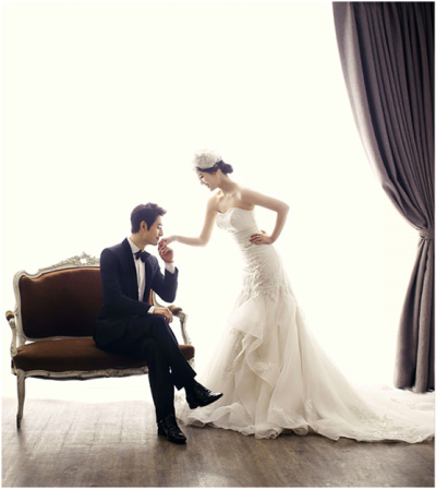 男士 和 女士 —— 婚纱照 by wedding21