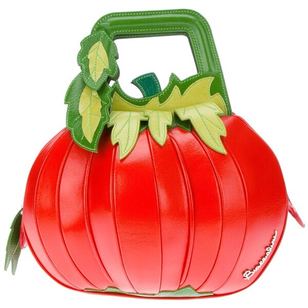 BRACCIALINI tomato tote bag