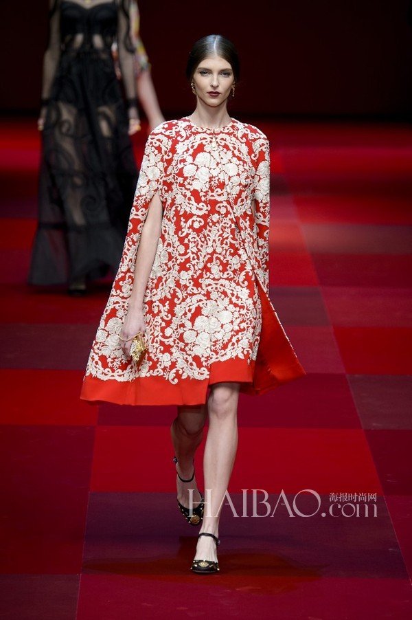 杜嘉班纳(Dolce&amp;amp;Gabbana)2015春夏女装秀，米兰时装周