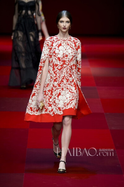 杜嘉班纳(Dolce&amp;amp;Gabbana)2015春夏女装秀，米兰时装周