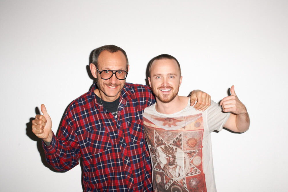 Terry Richardson 和 Aaron Paul