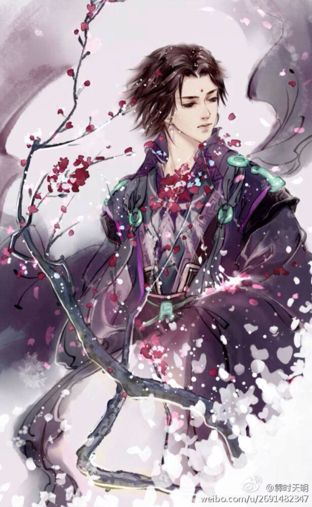 古剑奇谭百里屠苏古风插画