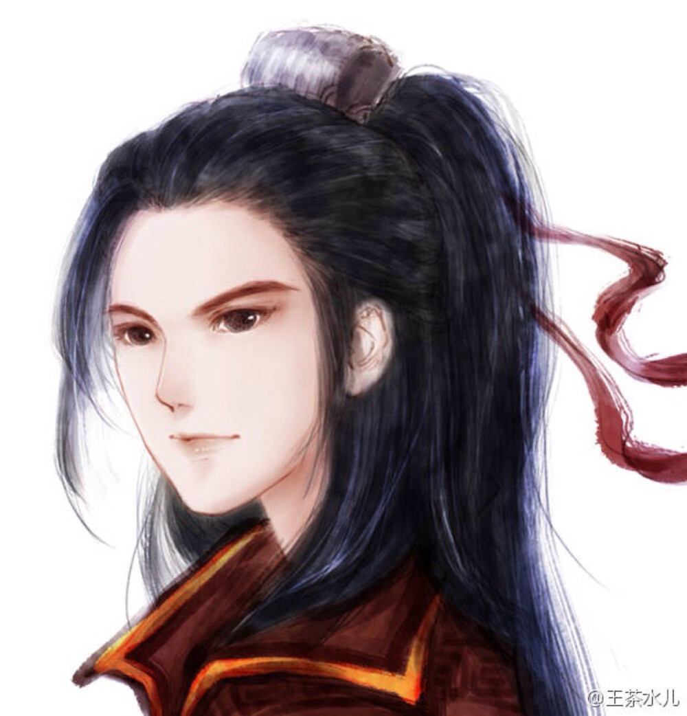 仙剑奇侠传五～瑾轩的爸爸（哈哈哈）#古风#插画