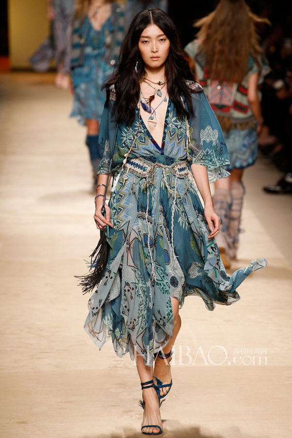 2015春夏米兰时装周：艾绰 (Etro) 2015春夏女装秀