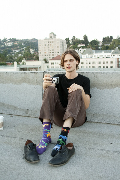 马修·格雷·古柏勒 Matthew Gray Gubler - Matthew Gray Gubler on the roof of his old apartment building.