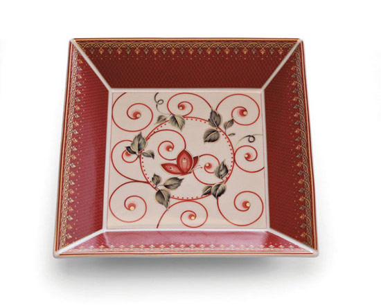 Vassoio quadro 陶瓷方碟