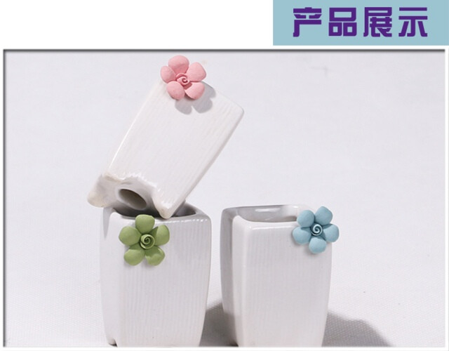 【器物匠】新款多肉植物花盆 韩式可爱白瓷拇指盆