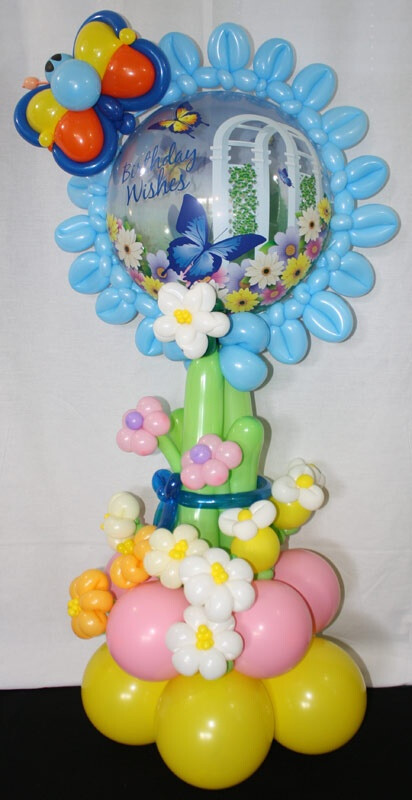 魔术气球 手工 气氛装饰 （图片来自pinterest）