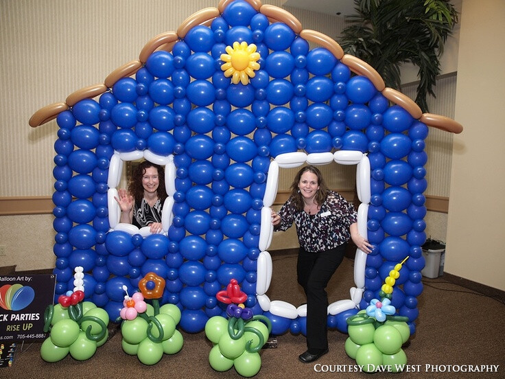 魔术气球 手工 气氛装饰 （图片来自pinterest）