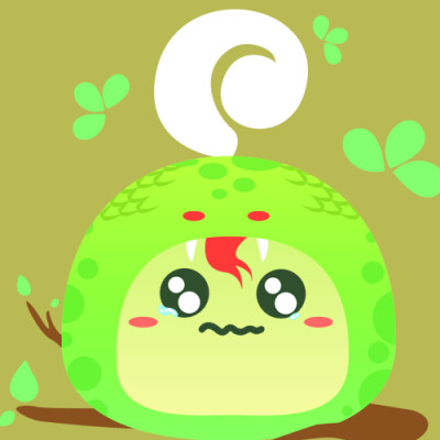 饭小萌的十二生肖系列 蛇