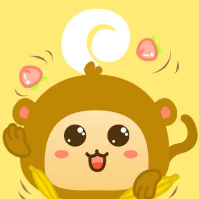 饭小萌的十二生肖系列 猴