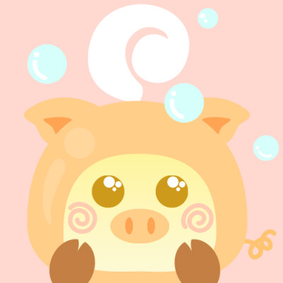 饭小萌的十二生肖系列 猪