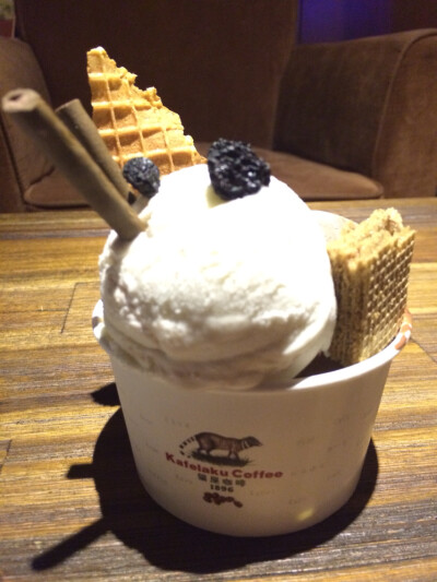 Kafelaku coffee ice cream~ nice