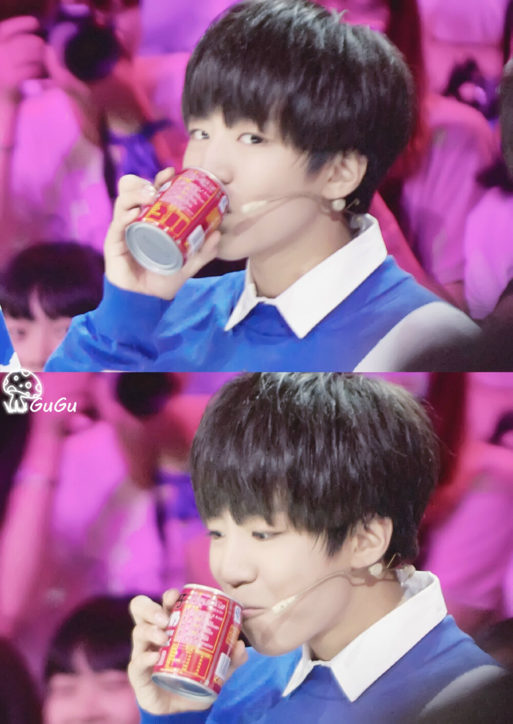 TFBOYS王俊凱 王俊凱 140828年代秀錄制高清圖 cr.logo