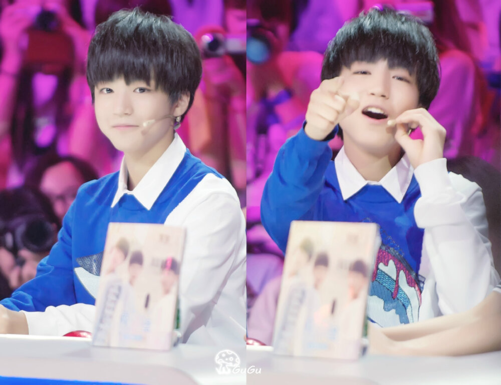 TFBOYS王俊凯 王俊凯 140828年代秀录制高清图 cr.logo