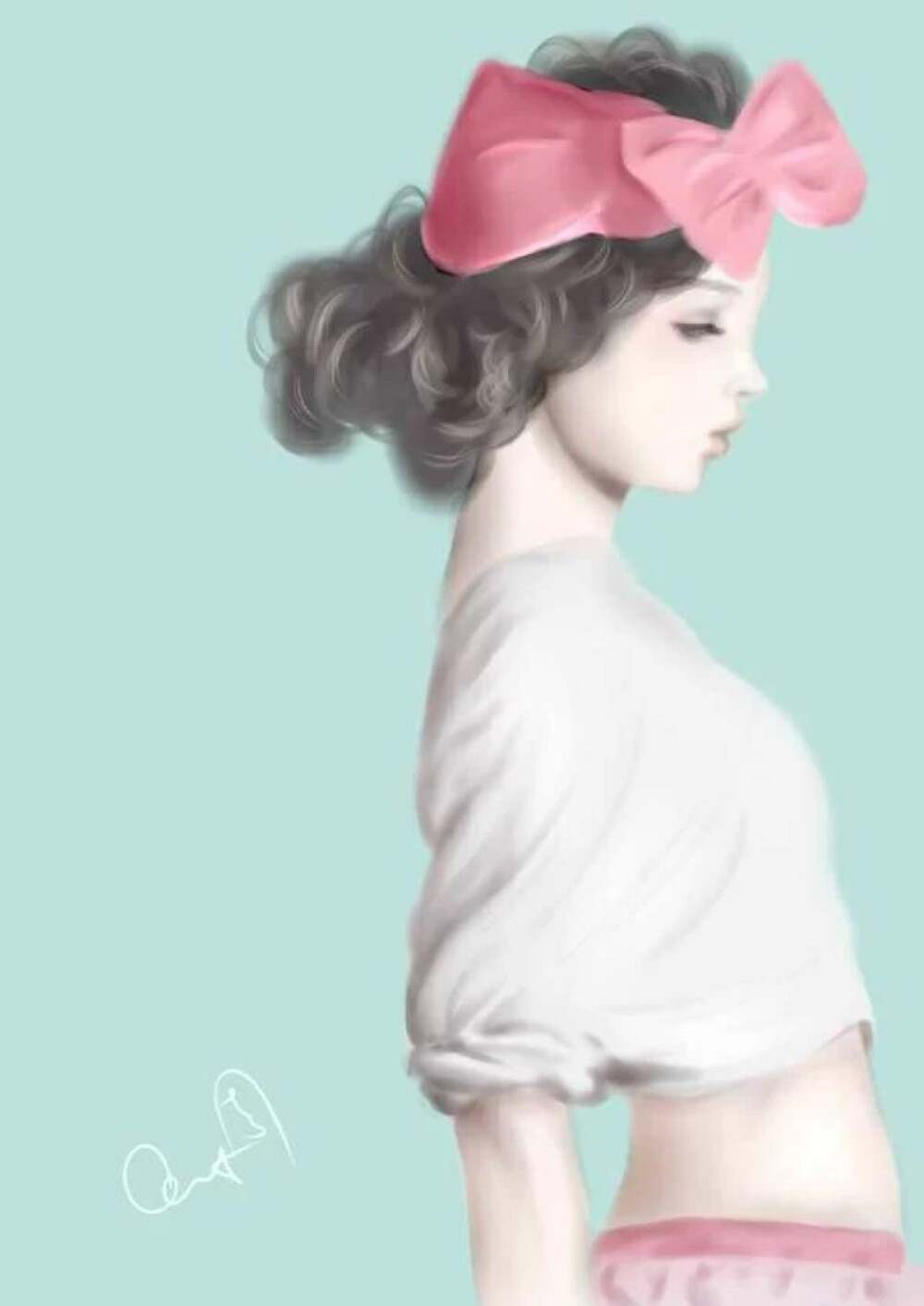 彼岸花韩风enakei手绘唯美