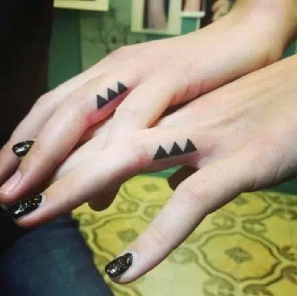 Triangle tatoo!