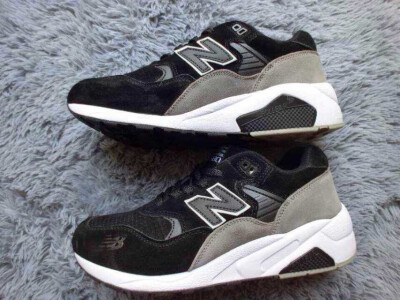 new balance 580 酷炫黑 复古红 情侣码36-44 27948096