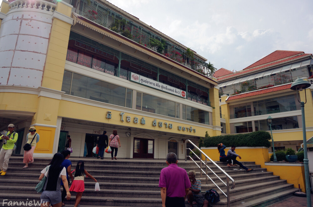 Old Siam Plaza,Bangkok,Thailand。（Photo by Fannie Wu）曼谷靠近唐人街的老暹罗广场。