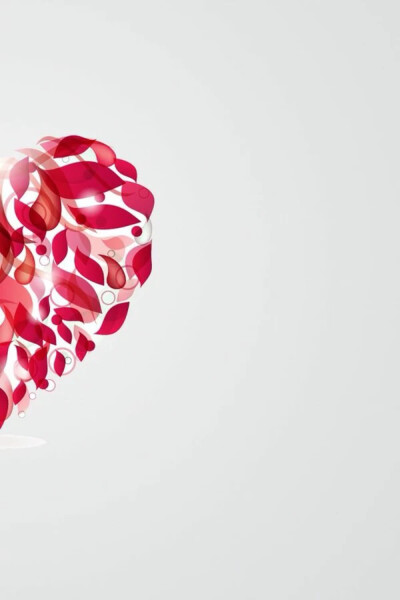 情侣头像 壁纸 左右心