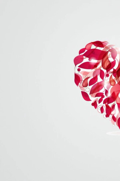 情侣头像壁纸 左右心