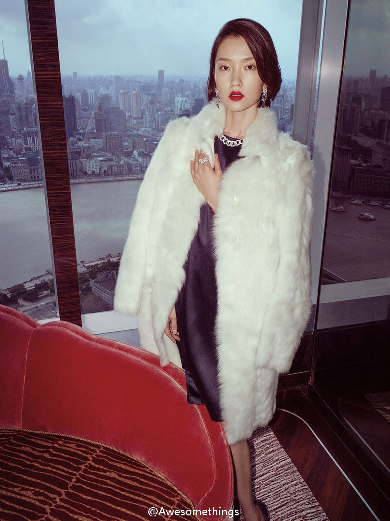 杜鹃for Vogue China Collections Cruise 2014