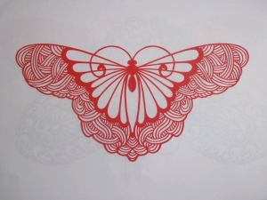 手绘 创意 图案素材 民族 蝴蝶