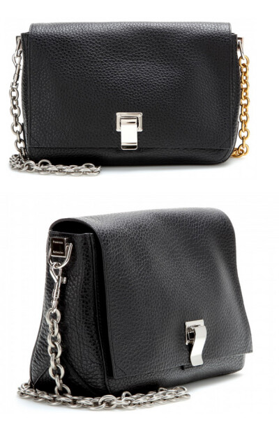 PS Courier Small leather shoulder bag