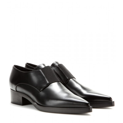 Frankie faux-leather loafers